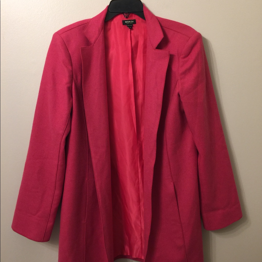 (2156). Worth Wool Coat. Size M